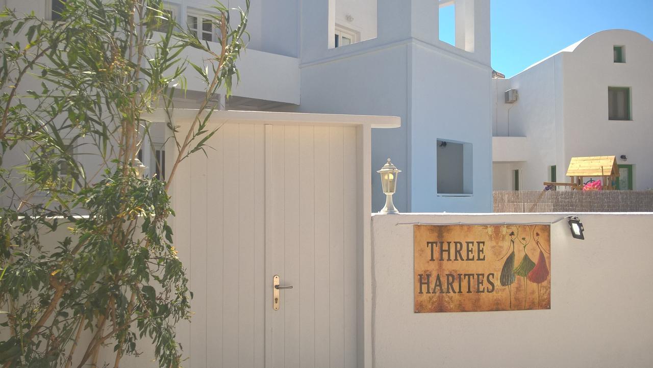 Three Harites Aparthotel Perissa  Exterior foto